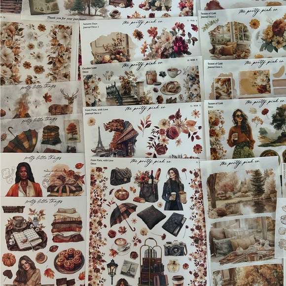 The Pretty Pink Co Sticker Bundle - Picture 3 of 6